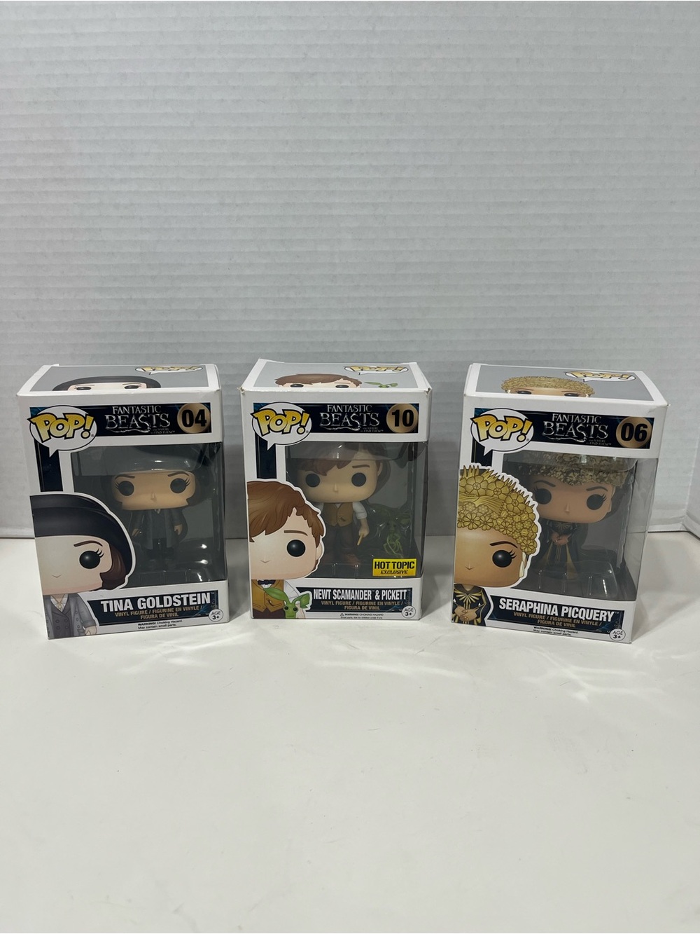 FUNKO POP Fantastic Beasts and where to find them newt Pickett Seraphina Tina